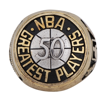 Kareem Abdul-Jabbar NBA 50 Greatest Players Salesman Sample Ring 